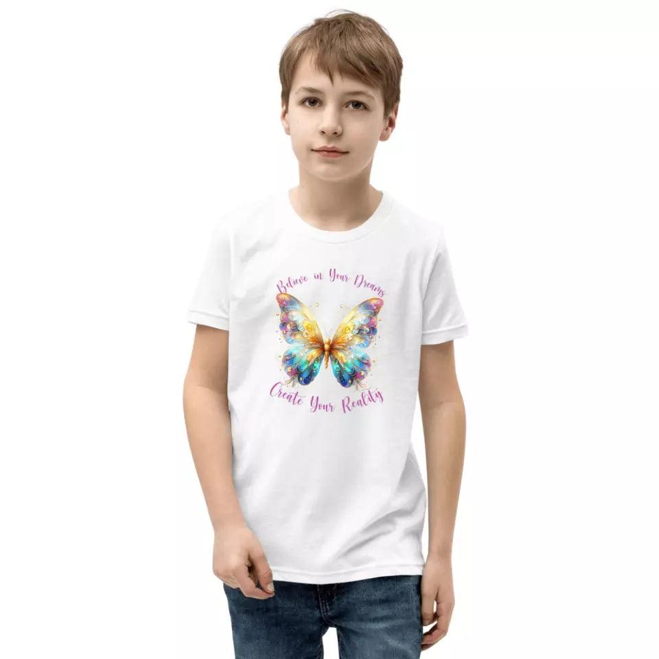 Custom Magic Butterflies T-Shirt - ART-TSH038 - ARTFULANE