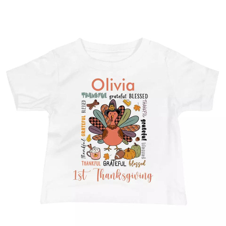 Custom Thanksgiving Themed T-Shirt - ART-TSH039 - ARTFULANE