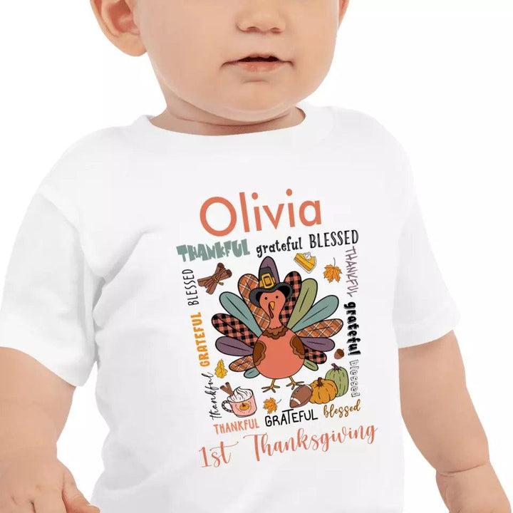 Custom Thanksgiving Themed T-Shirt - ART-TSH039 - ARTFULANE