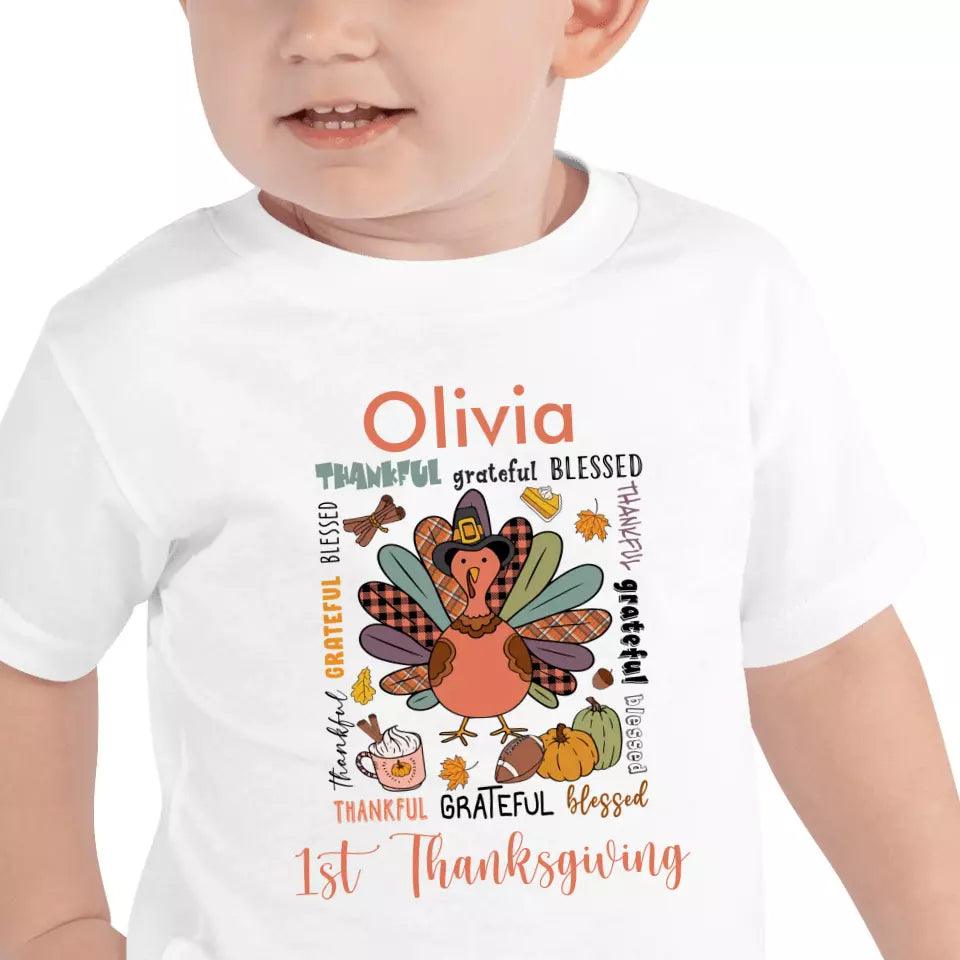 Custom Thanksgiving Themed T-Shirt - ART-TSH039 - ARTFULANE