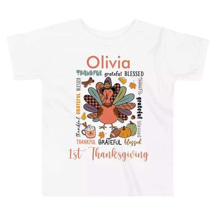 Custom Thanksgiving Themed T-Shirt - ART-TSH039 - ARTFULANE