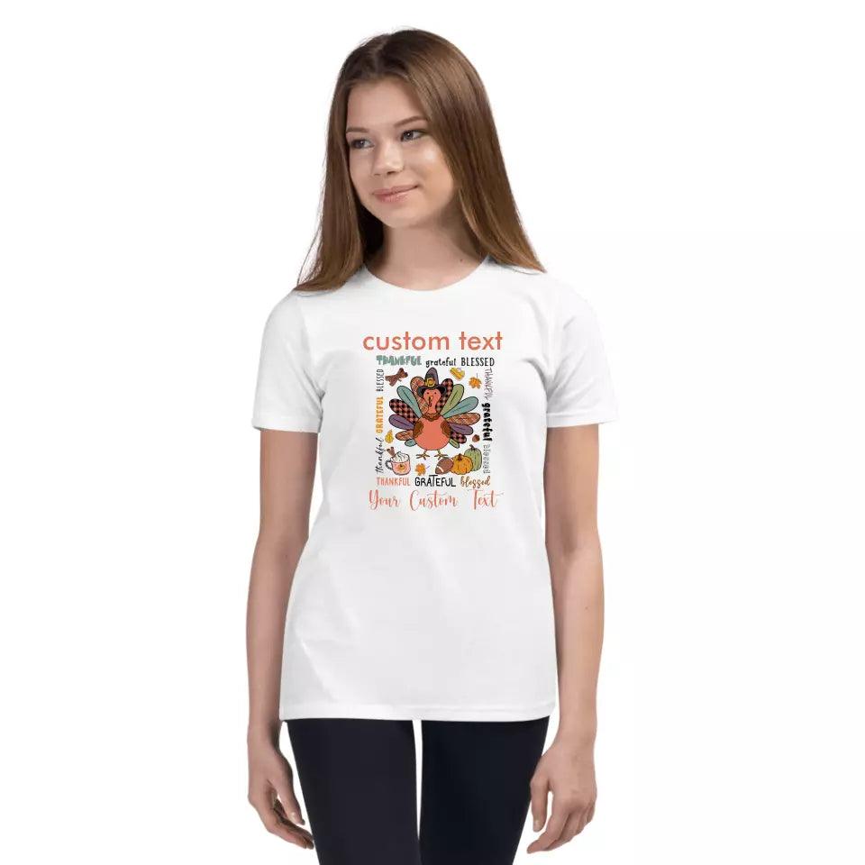 Custom Thanksgiving Themed T-Shirt - ART-TSH039 - ARTFULANE