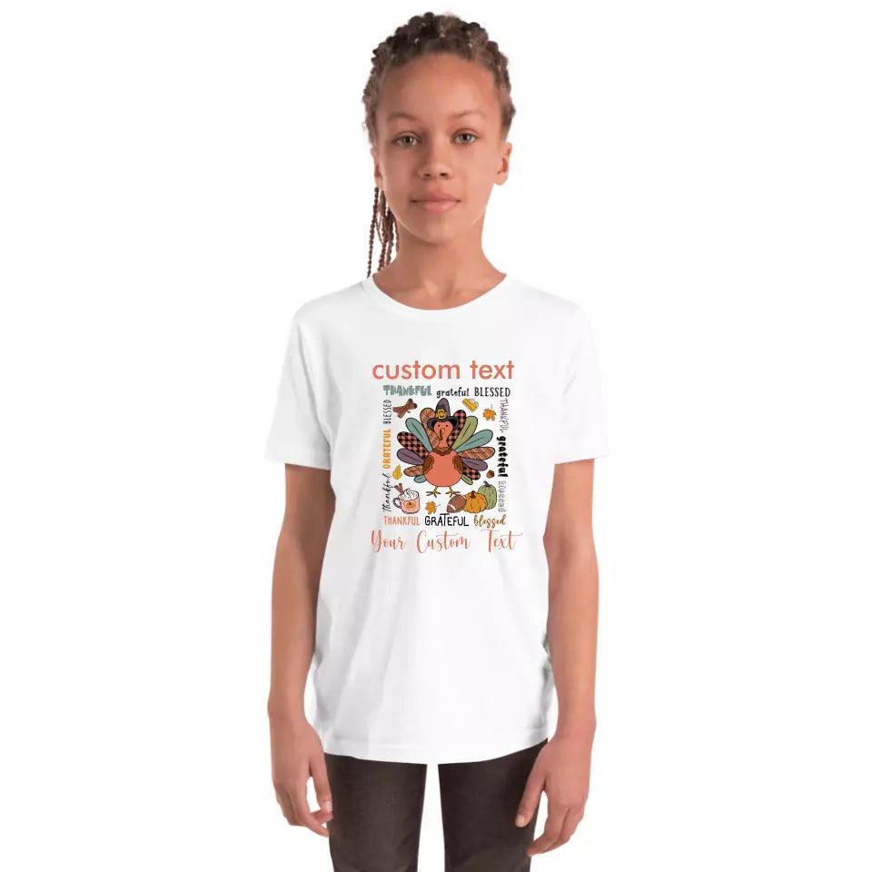 Custom Thanksgiving Themed T-Shirt - ART-TSH039 - ARTFULANE