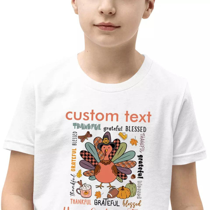 Custom Thanksgiving Themed T-Shirt - ART-TSH039 - ARTFULANE