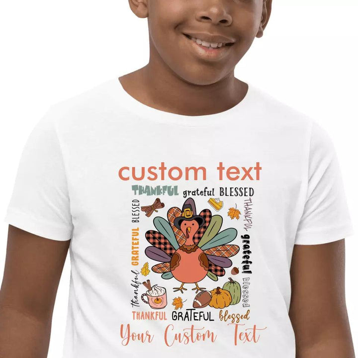 Custom Thanksgiving Themed T-Shirt - ART-TSH039 - ARTFULANE