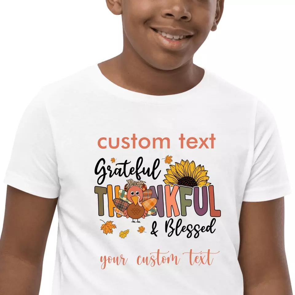 Custom Thanksgiving Themed T-Shirt - ART-TSH040 - ARTFULANE