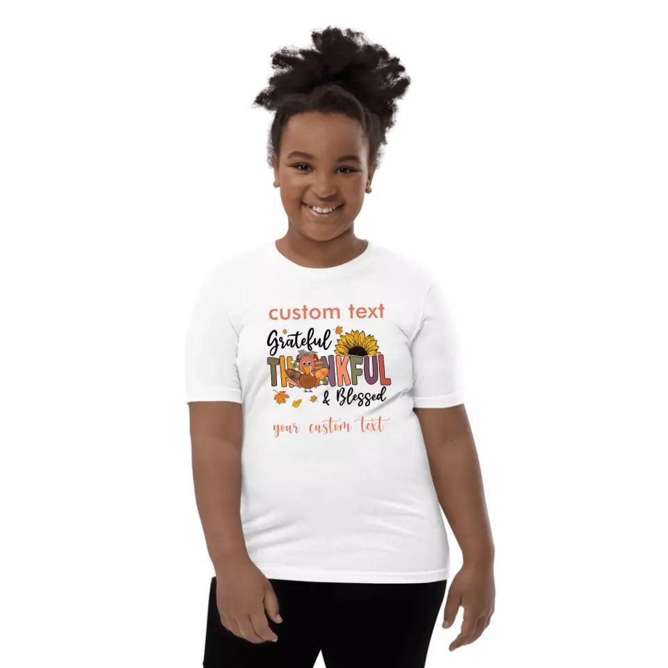 Custom Thanksgiving Themed T-Shirt - ART-TSH040 - ARTFULANE