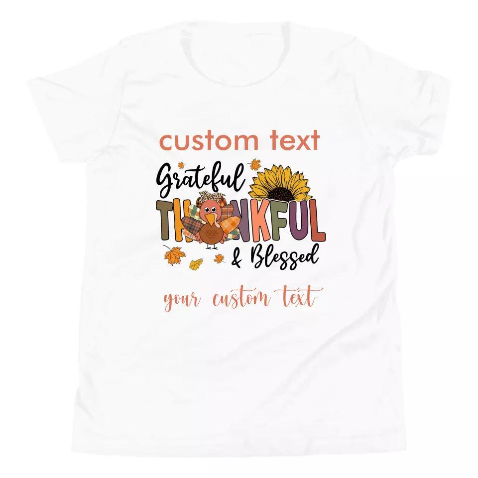 Custom Thanksgiving Themed T-Shirt - ART-TSH040 - ARTFULANE