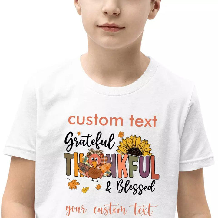 Custom Thanksgiving Themed T-Shirt - ART-TSH040 - ARTFULANE