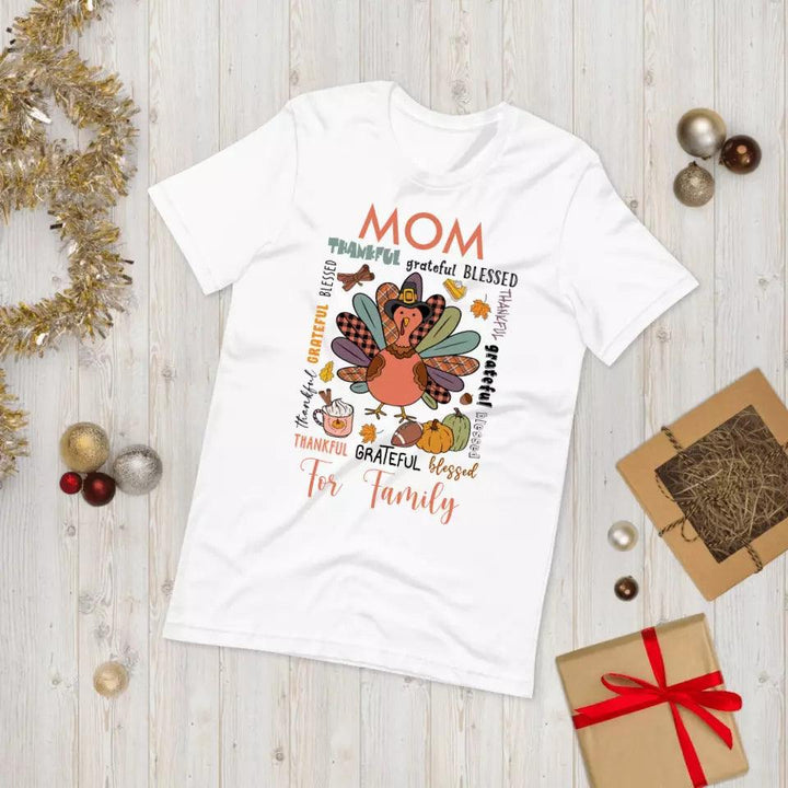 Custom Thanksgiving Themed T-Shirt - ART-TSH039 - ARTFULANE