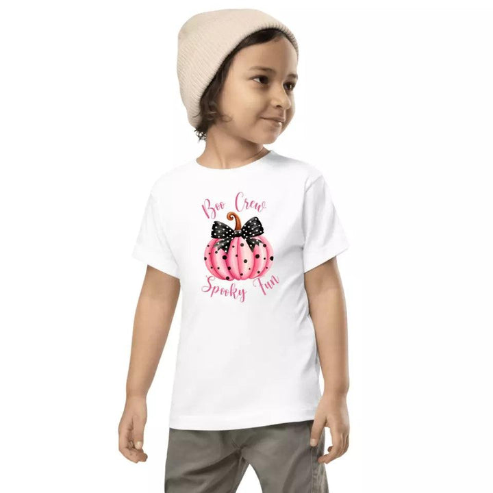 Custom Pink Halloween Coquette Bow T-Shirt - ART-TSH043 - ARTFULANE