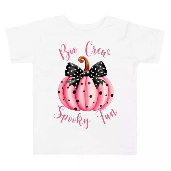 Custom Pink Halloween Coquette Bow T-Shirt - ART-TSH043 - ARTFULANE