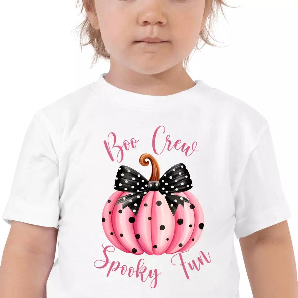 Custom Pink Halloween Coquette Bow T-Shirt - ART-TSH043 - ARTFULANE