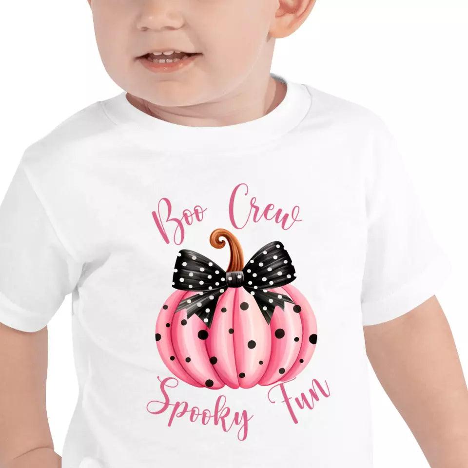 Custom Pink Halloween Coquette Bow T-Shirt - ART-TSH043 - ARTFULANE