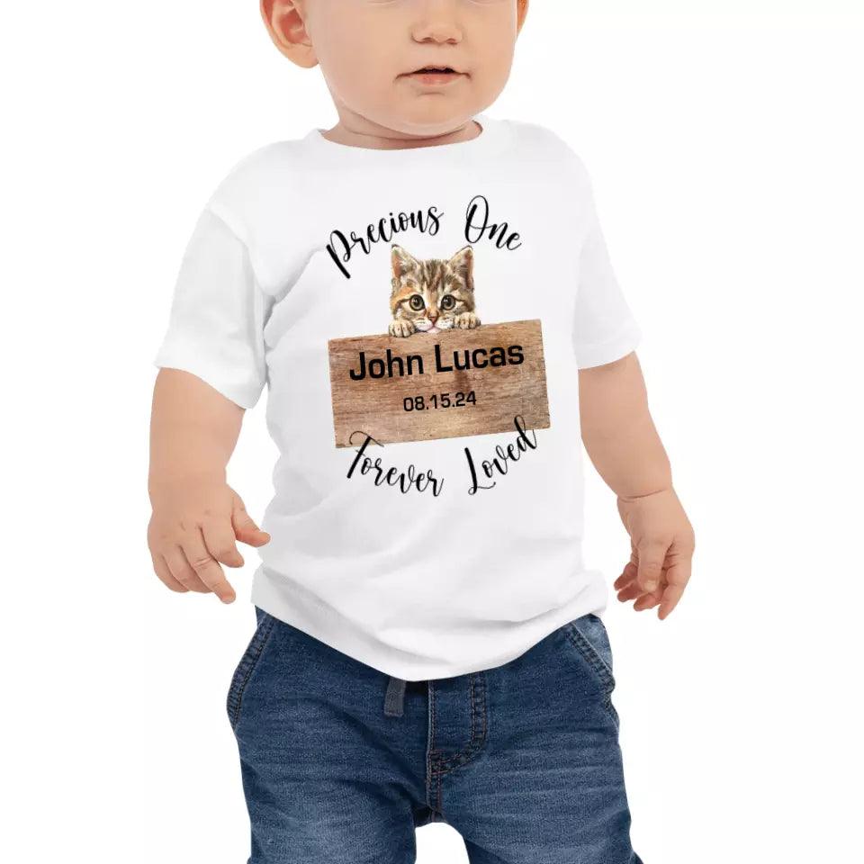 Custom Adorable Realistic Cat Peeking T-Shirt - ART-TSH044 - ARTFULANE