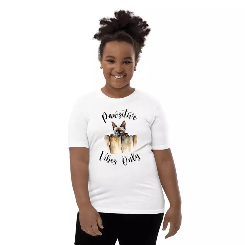 Custom Adorable Realistic Cat Peeking T-Shirt - ART-TSH045 - ARTFULANE