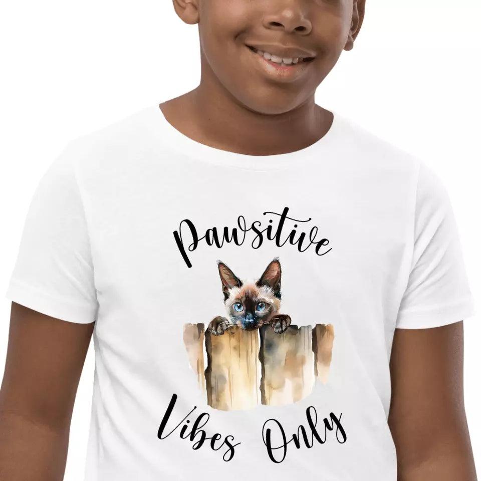 Custom Adorable Realistic Cat Peeking T-Shirt - ART-TSH045 - ARTFULANE