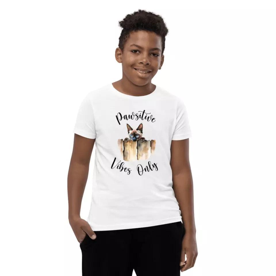 Custom Adorable Realistic Cat Peeking T-Shirt - ART-TSH045 - ARTFULANE