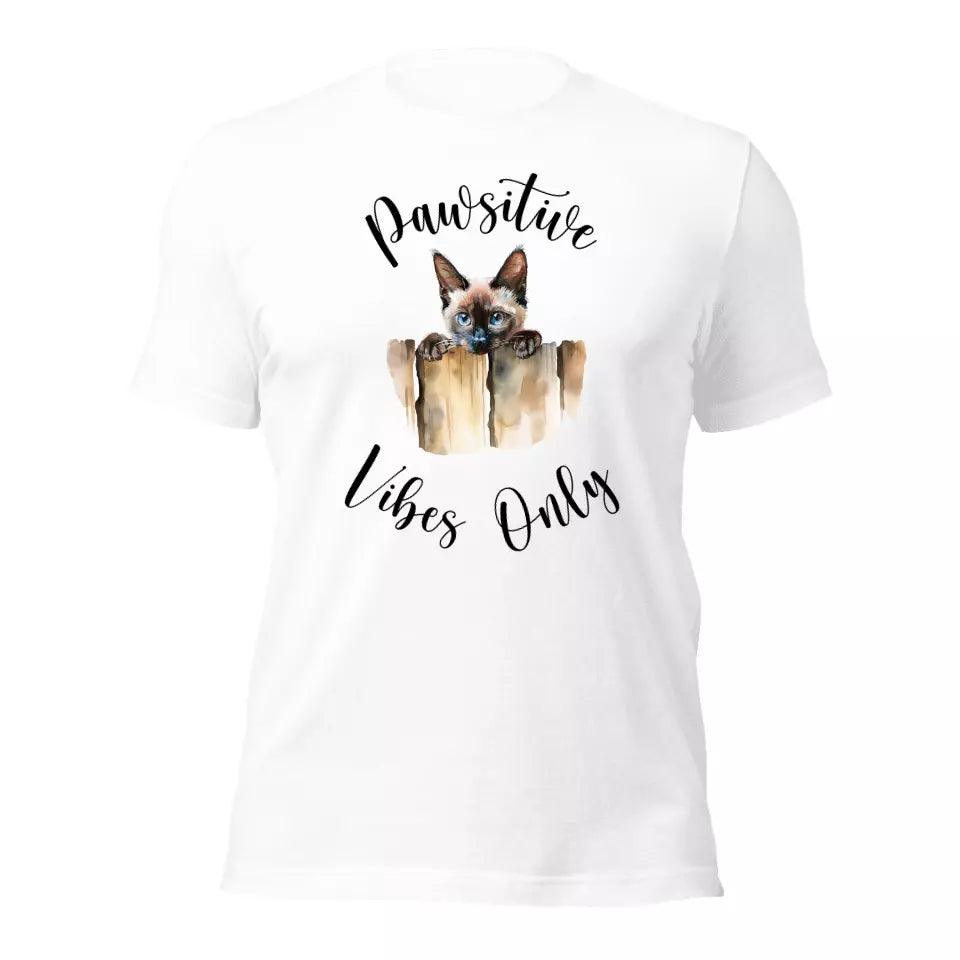 Custom Adorable Realistic Cat Peeking T-Shirt - ART-TSH045 - ARTFULANE