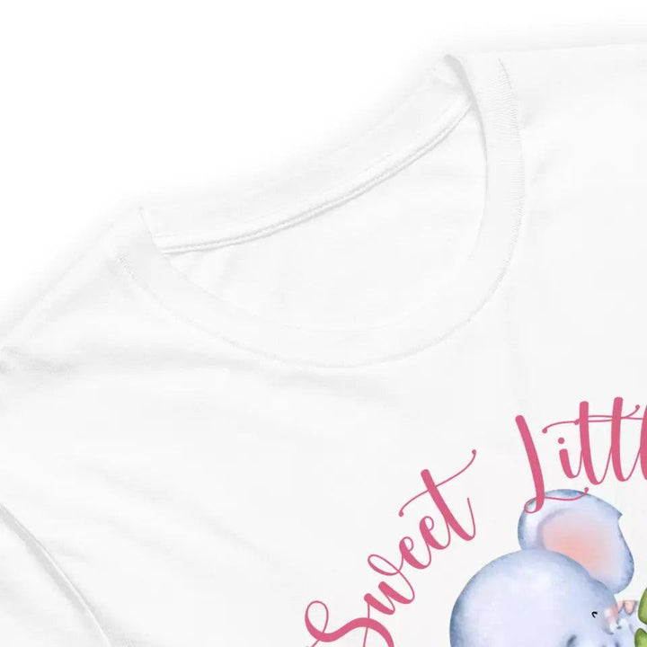 Custom Cute Elephant Safari Baby Announcement T-Shirt - ART-TSH048 - ARTFULANE