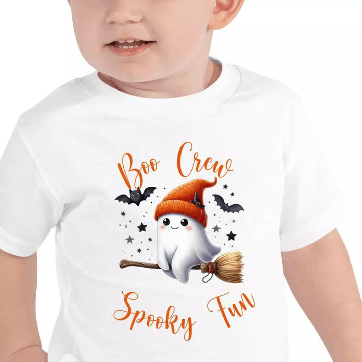 Custom Cute Retro Halloween Ghosts T-Shirt - ART-TSH053 - ARTFULANE