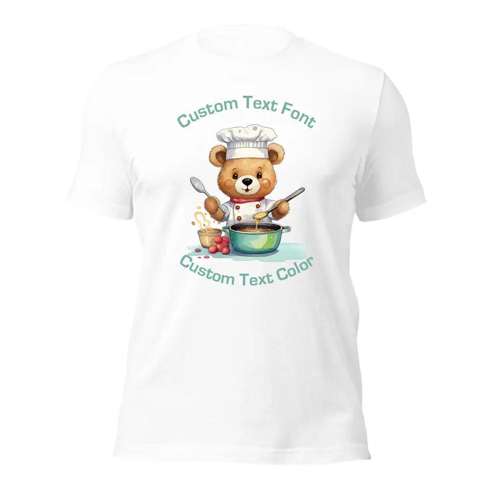 Custom Cute Teddy Bear Professions T-Shirt - ART-TSH058 - ARTFULANE