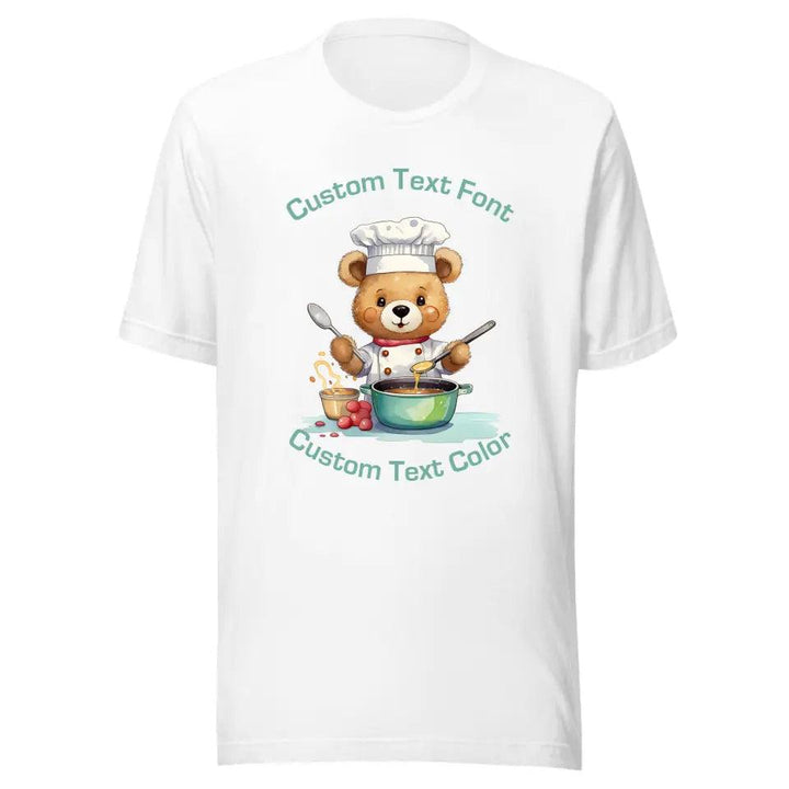 Custom Cute Teddy Bear Professions T-Shirt - ART-TSH058 - ARTFULANE