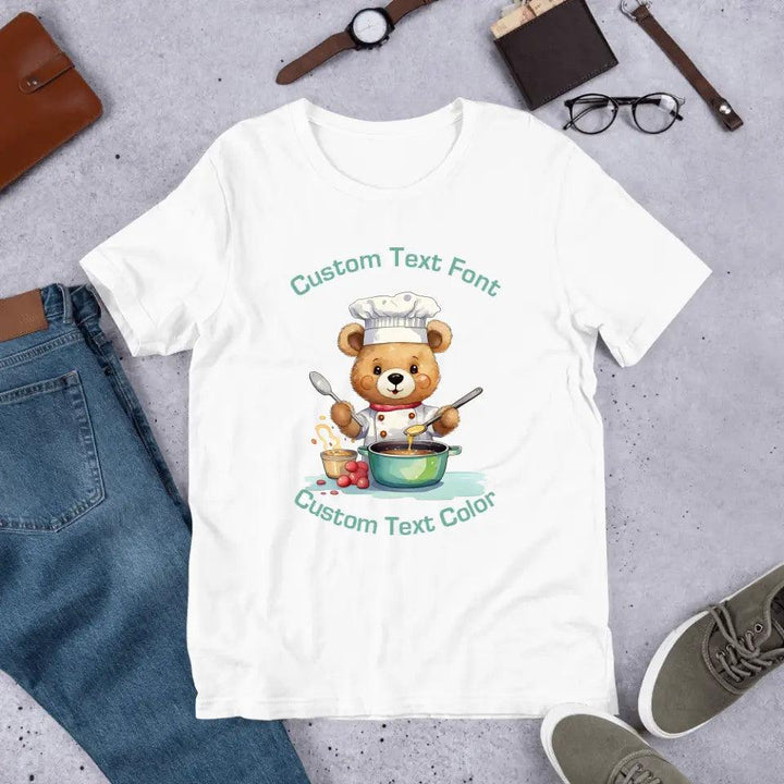 Custom Cute Teddy Bear Professions T-Shirt - ART-TSH058 - ARTFULANE