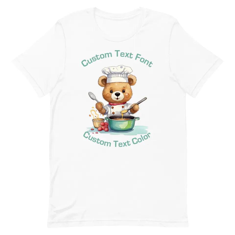 Custom Cute Teddy Bear Professions T-Shirt - ART-TSH058 - ARTFULANE