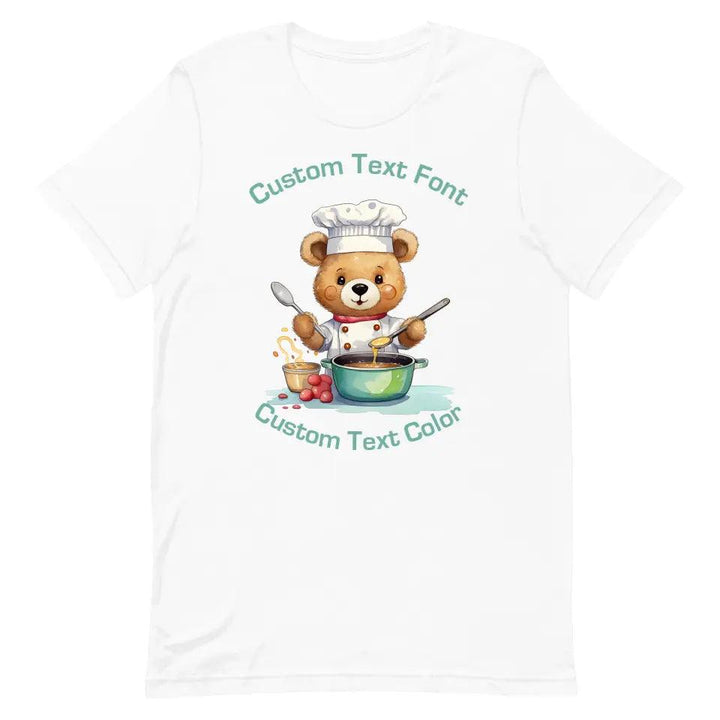 Custom Cute Teddy Bear Professions T-Shirt - ART-TSH058 - ARTFULANE