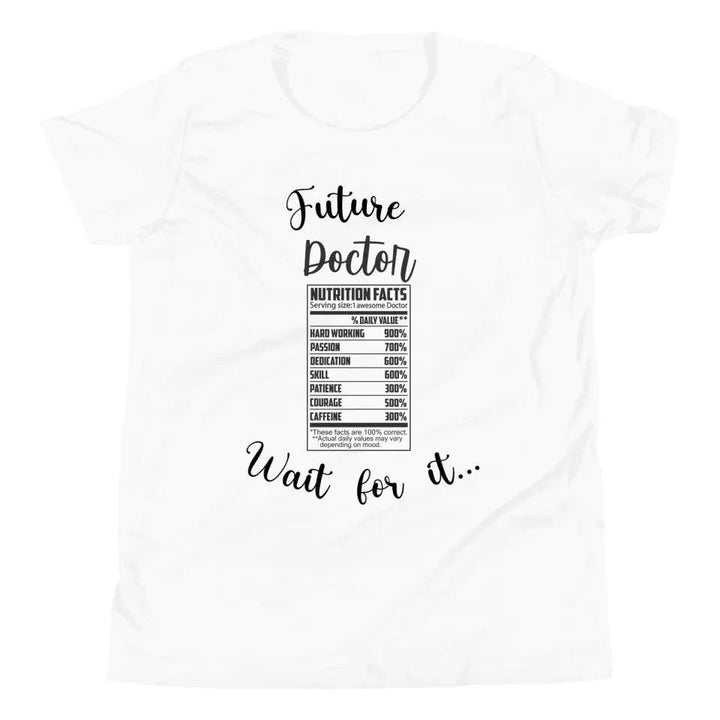 Custom Professions Nutrition Facts T-Shirt - ART-TSH059 - ARTFULANE