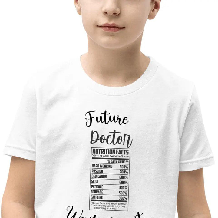 Custom Professions Nutrition Facts T-Shirt - ART-TSH059 - ARTFULANE