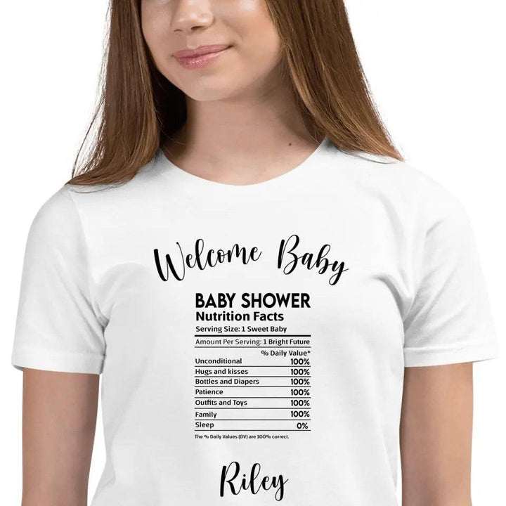 Custom Occasions Nutrition Facts T-Shirt - ART-TSH062 - ARTFULANE