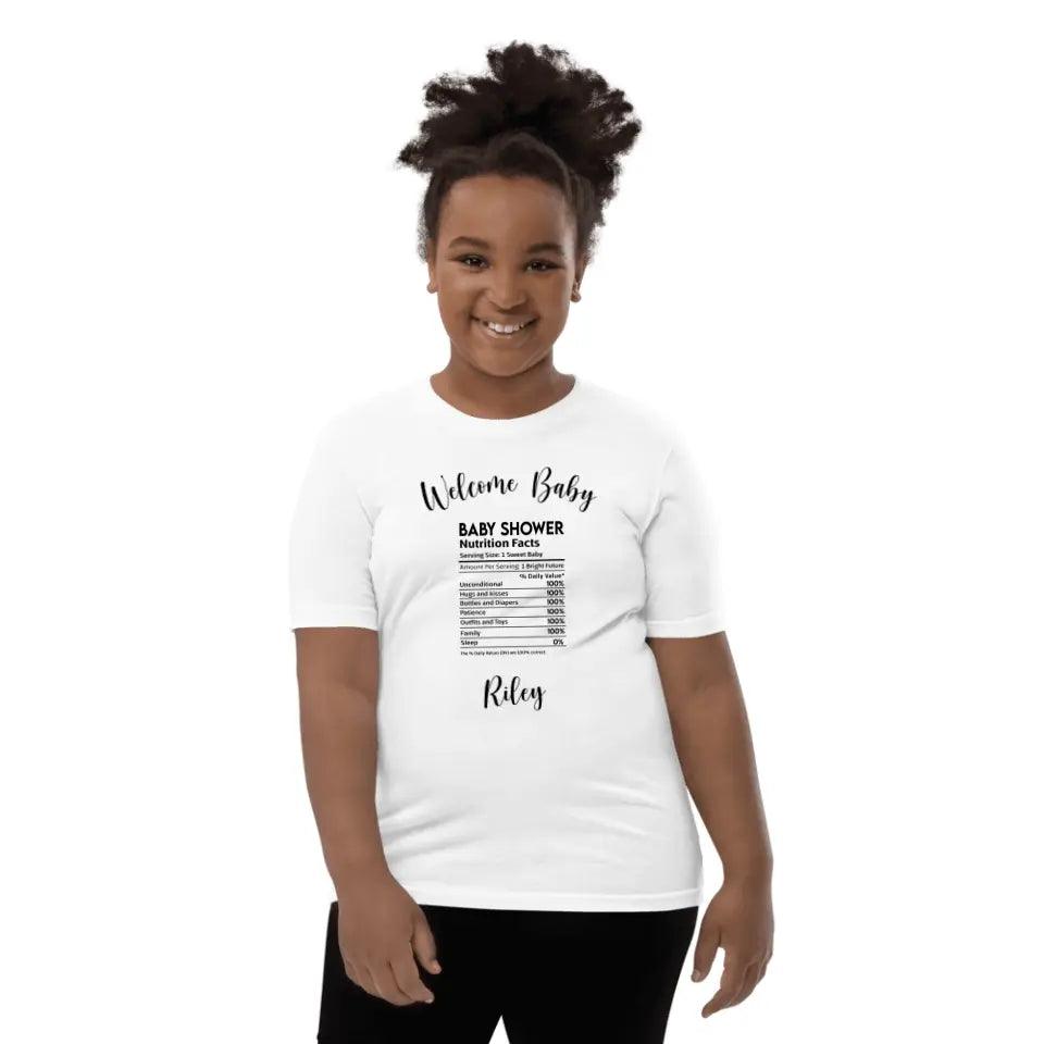 Custom Occasions Nutrition Facts T-Shirt - ART-TSH062 - ARTFULANE