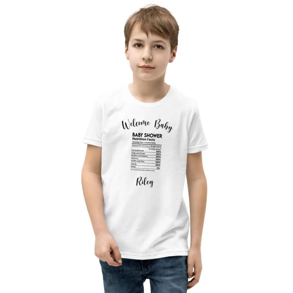 Custom Occasions Nutrition Facts T-Shirt - ART-TSH062 - ARTFULANE