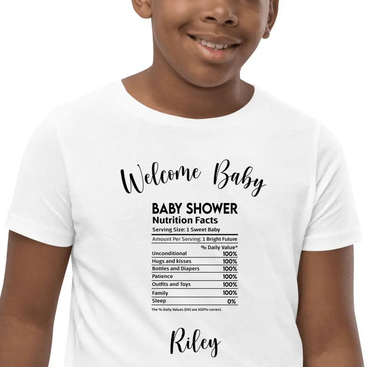 Custom Occasions Nutrition Facts T-Shirt - ART-TSH062 - ARTFULANE