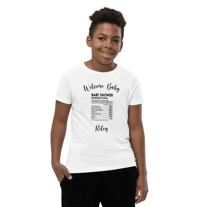 Custom Occasions Nutrition Facts T-Shirt - ART-TSH062 - ARTFULANE