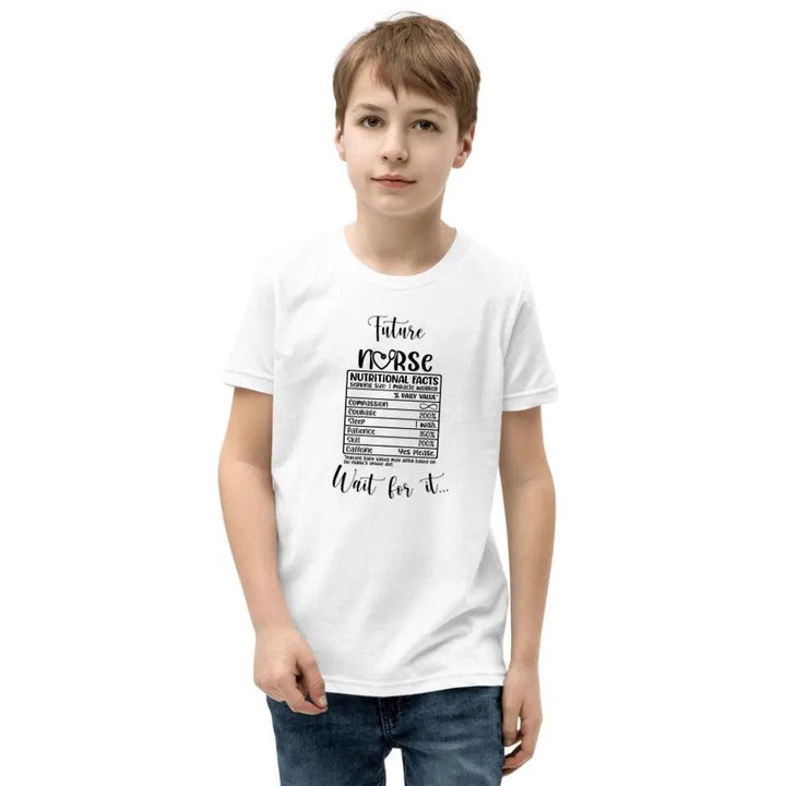 Custom Nurse Nutrition Facts T-Shirt - ART-TSH063 - ARTFULANE