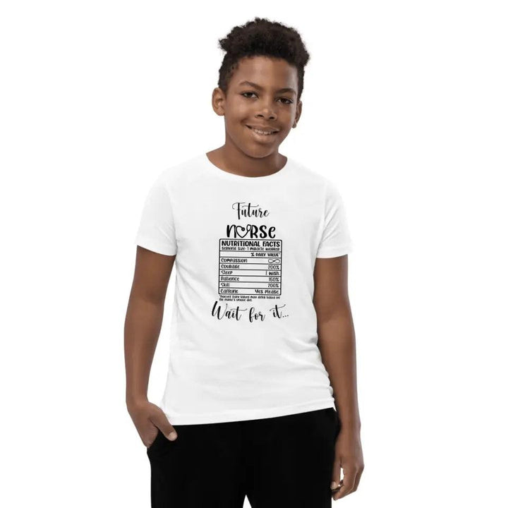 Custom Nurse Nutrition Facts T-Shirt - ART-TSH063 - ARTFULANE