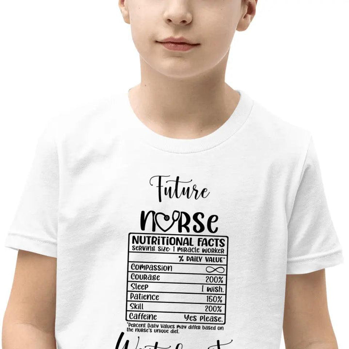 Custom Nurse Nutrition Facts T-Shirt - ART-TSH063 - ARTFULANE