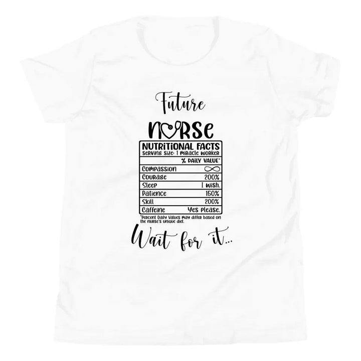 Custom Nurse Nutrition Facts T-Shirt - ART-TSH063 - ARTFULANE