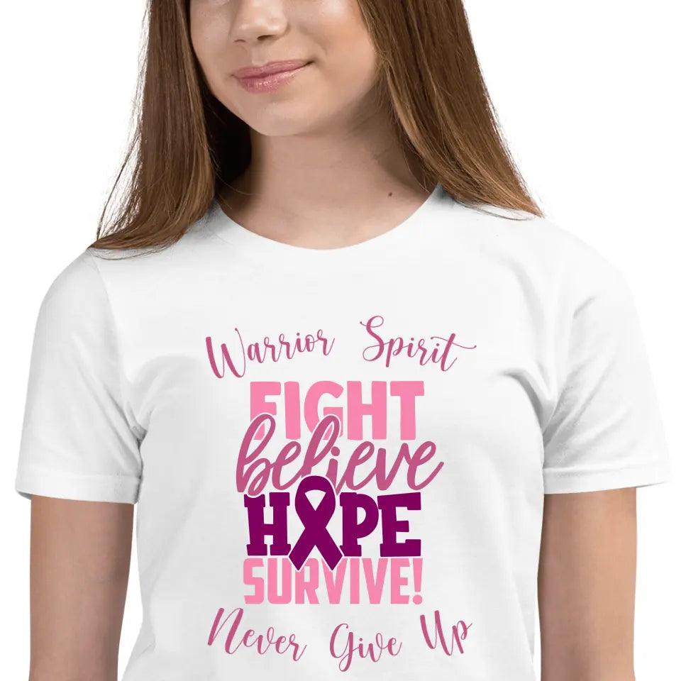 Custom Pink Cancer Awareness T-Shirt - ART-TSH064 - ARTFULANE