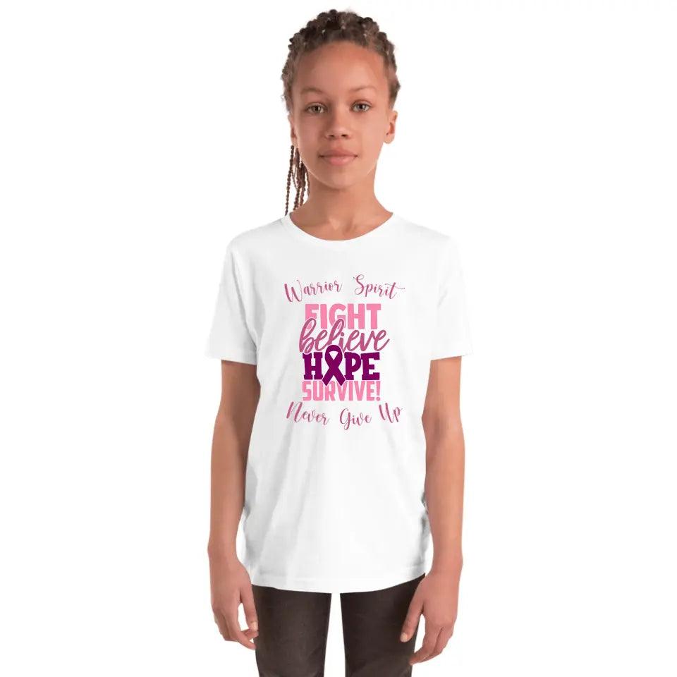 Custom Pink Cancer Awareness T-Shirt - ART-TSH064 - ARTFULANE