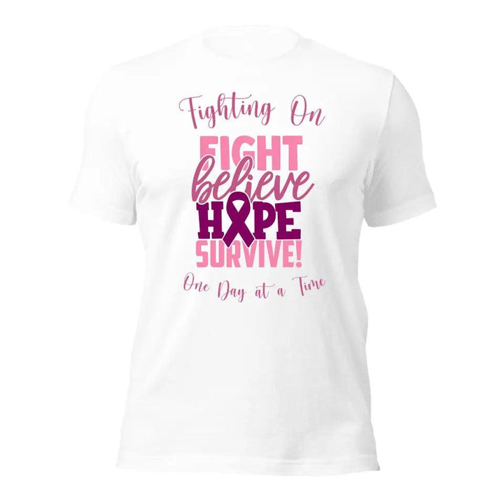 Custom Pink Cancer Awareness T-Shirt - ART-TSH064 - ARTFULANE