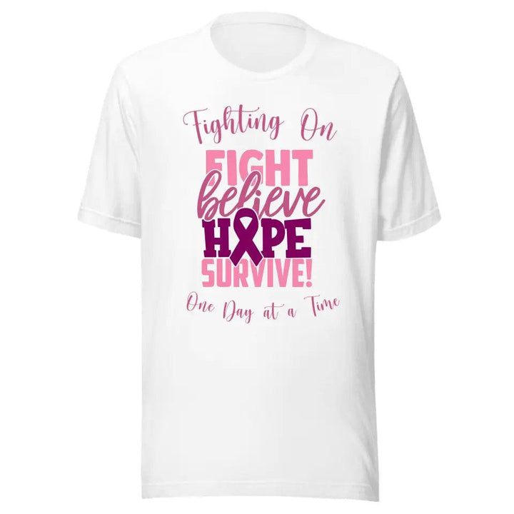 Custom Pink Cancer Awareness T-Shirt - ART-TSH064 - ARTFULANE