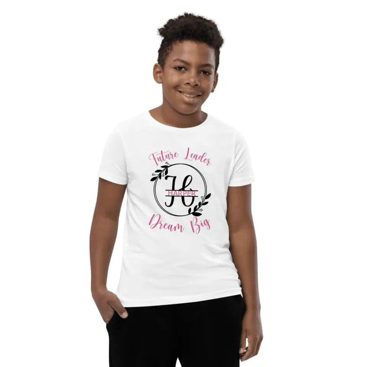 Custom Split Letter Monogram T-Shirt - ART-TSH076 - ARTFULANE