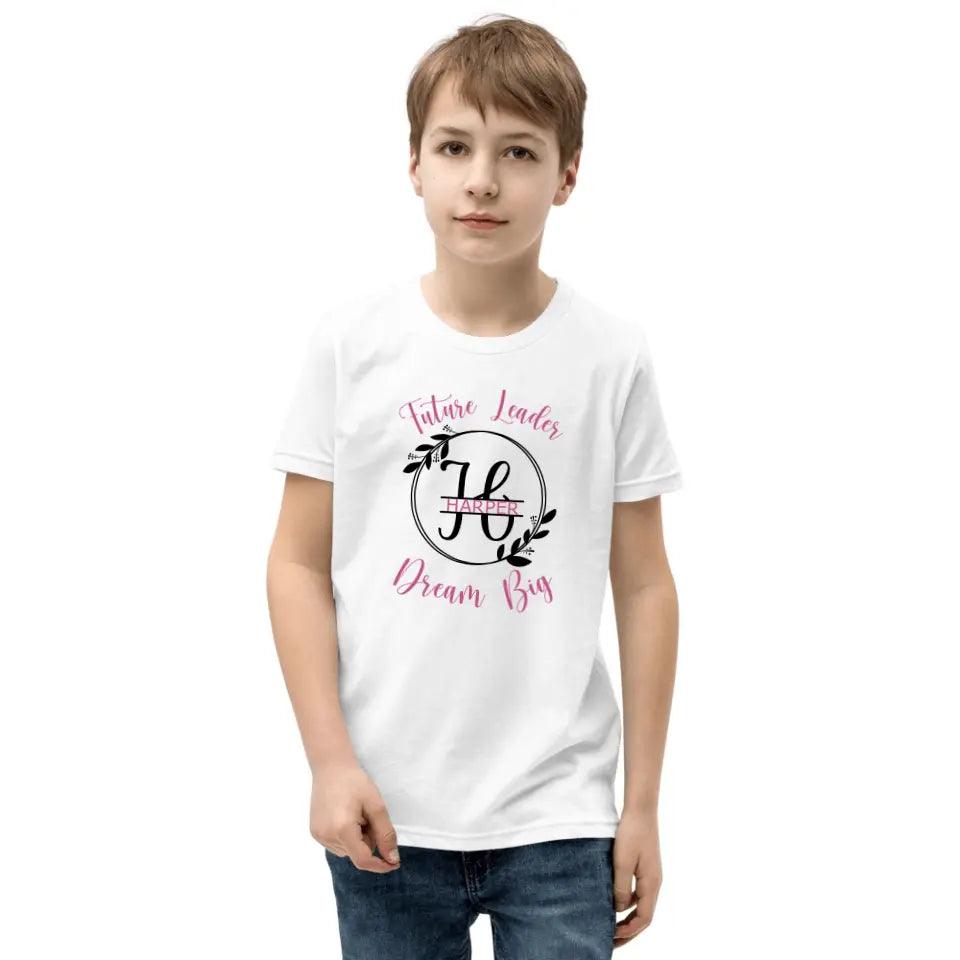 Custom Split Letter Monogram T-Shirt - ART-TSH076 - ARTFULANE