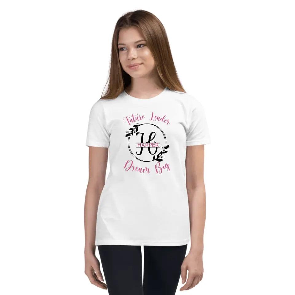 Custom Split Letter Monogram T-Shirt - ART-TSH076 - ARTFULANE