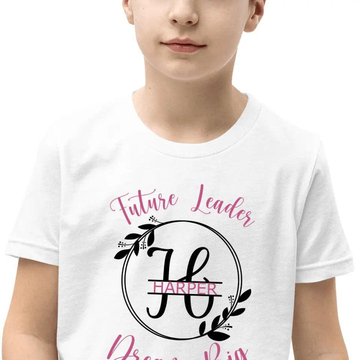 Custom Split Letter Monogram T-Shirt - ART-TSH076 - ARTFULANE