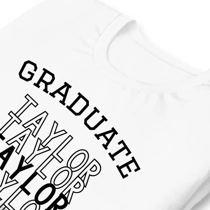 Custom Stacked Text T-Shirt - ART-TSH079 - ARTFULANE